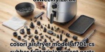 cosori air fryer model af701-cs rubber feet replacement parts