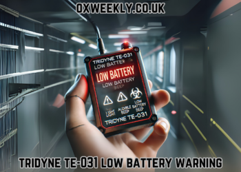 tridyne te-031 low battery warning