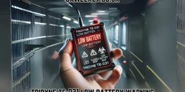 tridyne te-031 low battery warning