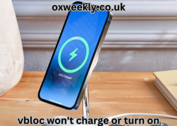 vbloc won't charge or turn on