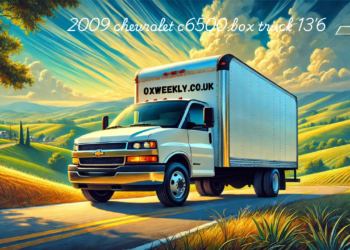 2009 chevrolet c6500 box truck 13'6