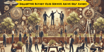 Ballantyne Rotary Club Service Above Self Award