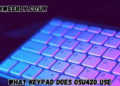 what keypad does osu420 use