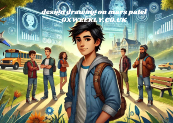 design drawing on mars patel