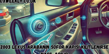 2003 lexus arabanin sofor kapisi kilitlenirse nasil acilir